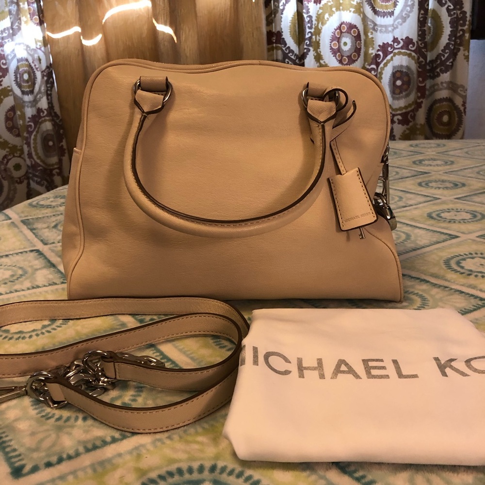 Michael kors satchel handbag.